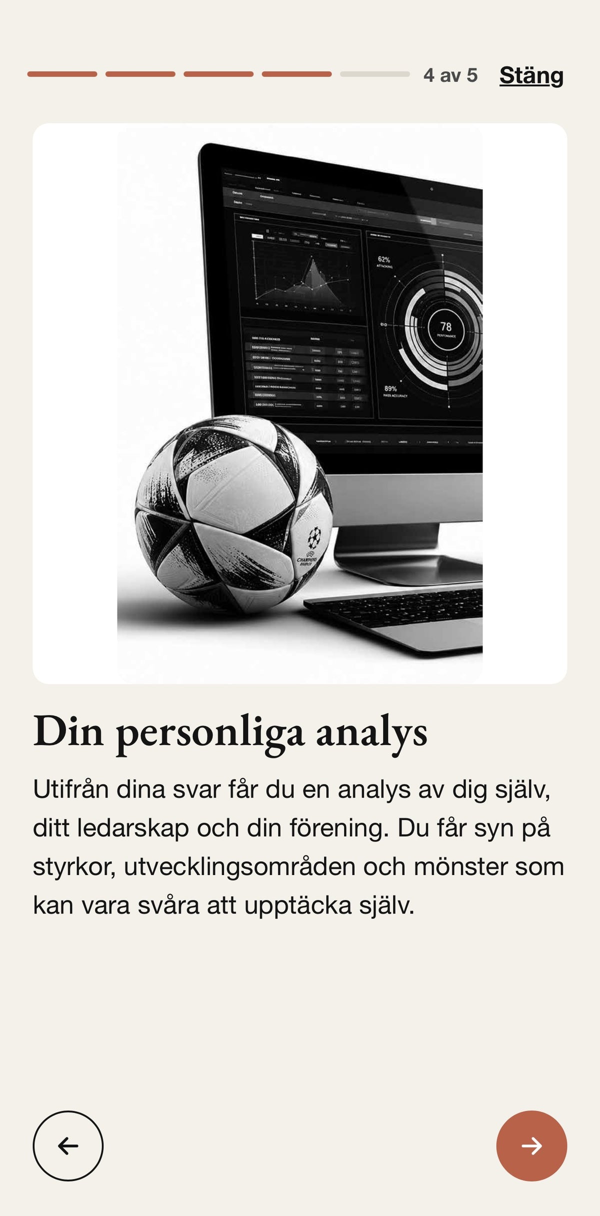Onboarding 4 - Din personliga analys