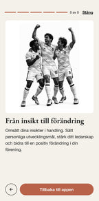 Onboarding 5 - Från insikt till förändring